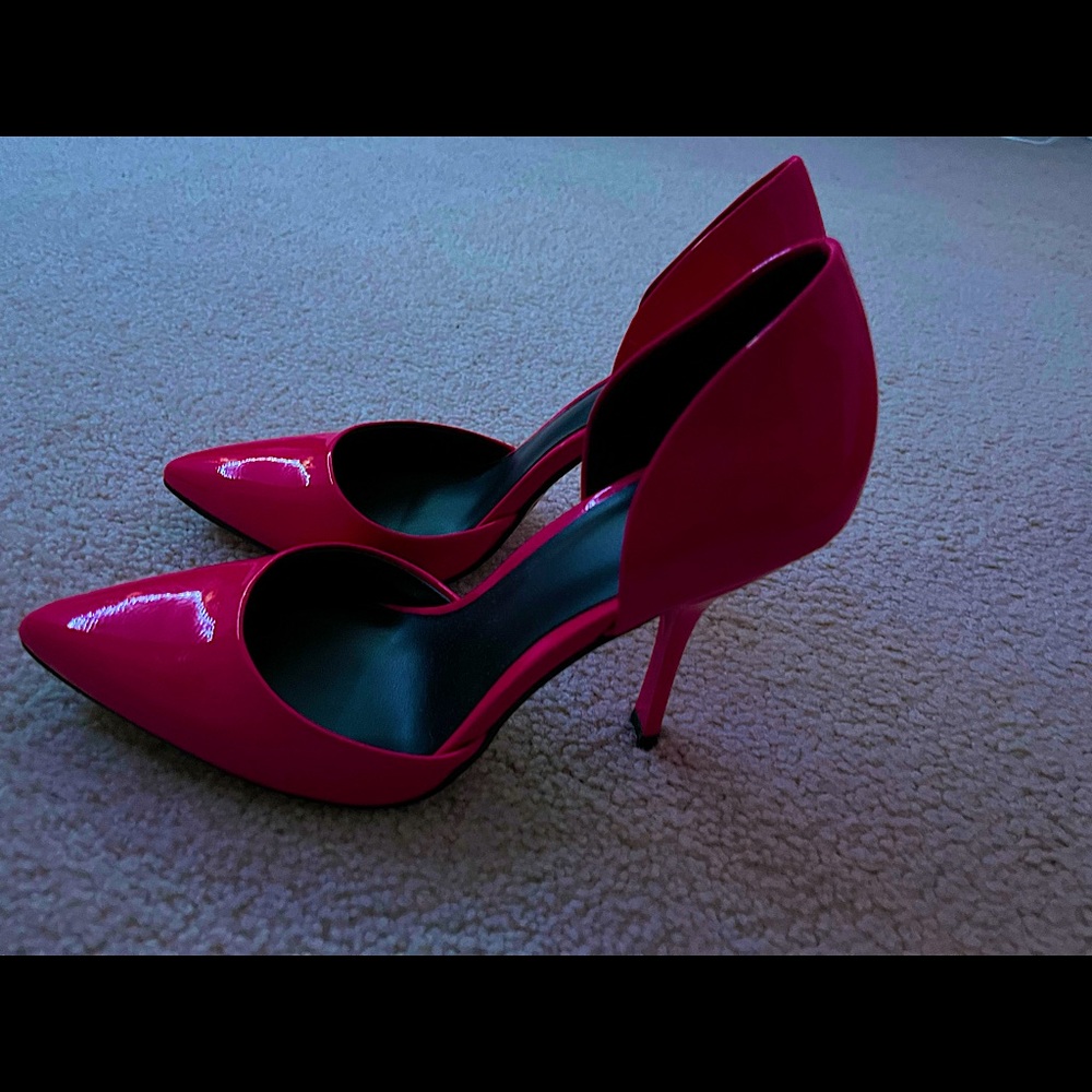 hot pink heels